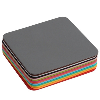 Silikon-Taschen-Coaster schieberegener Wärmebeständiger Coaster für Getränke auf Tischdekoration