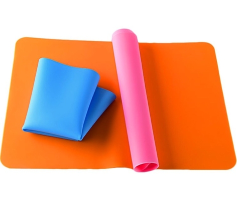 Weich klappbare Silicone-Tischmatte Backmatte Rechteckform für Tischdekoration