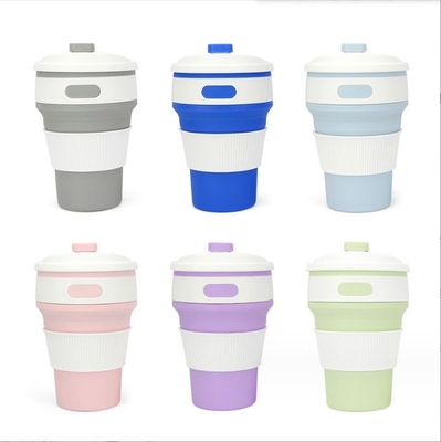 Bequeme 350 ml Klappkaffeetasse aus Silikon für Geschenke und Outdoor-Enthusiasten