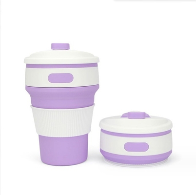 Bequeme 350 ml Klappkaffeetasse aus Silikon für Geschenke und Outdoor-Enthusiasten