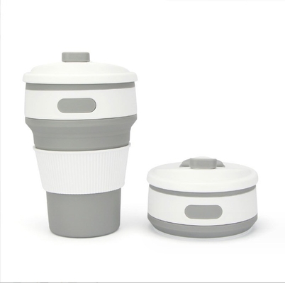 Bequeme 350 ml Klappkaffeetasse aus Silikon für Geschenke und Outdoor-Enthusiasten