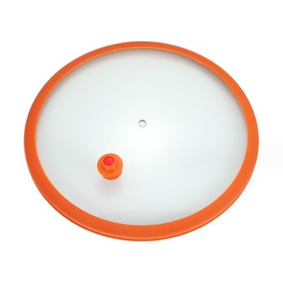 Mehrzweckhaus Silikon-Glasdeckel nachhaltig hitzebeständig, visuell überfließsicher