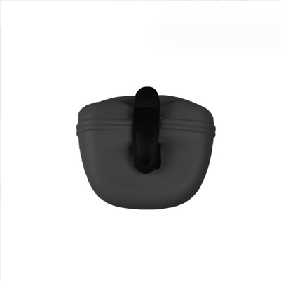 Schneidedienst Silikon Portable Dog Treat Bag mit Magnetverschluss und Taille Clip Tasche