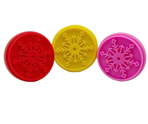 Weihnachtsbacken-Dekor Werkzeuge Lebensmittel Silikon Holz Kekse Stempel und Kekse-Schneider