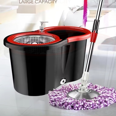 Schwerlast 360 Spin Magic Mop mit Press Waschmittel Flasche und Mikrofaser Stoff Abdeckung Typ