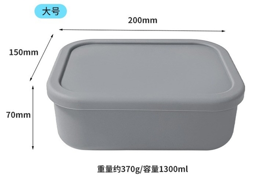 Frischheitskonservierung BPA-freies Silicone Versiegelte Aufbewahrungsbox für Kinder Silicone Bento Box