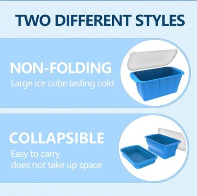 Nachhaltiger Lebensmittel-Silikon-Eiswürfel-Hersteller mit klappbarer und tragbarer Funktion