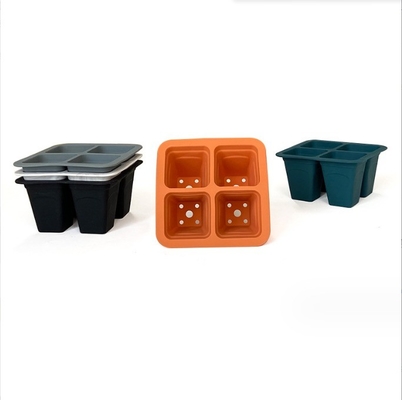 Wiederverwendbares Keimkorb Silikon-Kinderzimmer-Tray für Garten-Samen