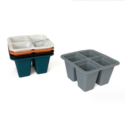 Wiederverwendbares Keimkorb Silikon-Kinderzimmer-Tray für Garten-Samen