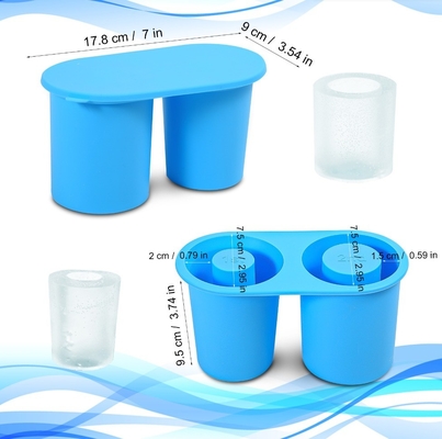 Sommer-Silicone-Eiswürfel-Formen für Stanli-Tasse aus 100% Lebensmittel-Silikon