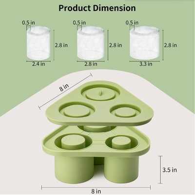 Meterial 100% Lebensmittelqualität Silicone Küchenzubehör für Eiscremehersteller mit Tumbler Cup
